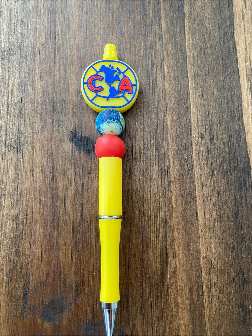 Yellow and Red CA Club America Pen - Branded Soccer